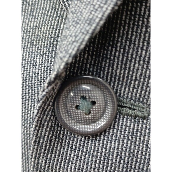 High Class Tailor Mens Blazer Jacket Sport Coat Gray Sz 38R - Picture 4 of 8